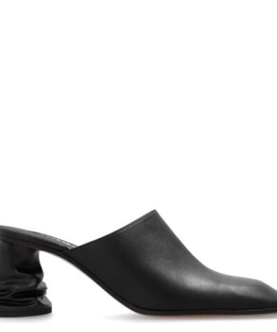 Alexander McQueen Ladies Black Crush Mules