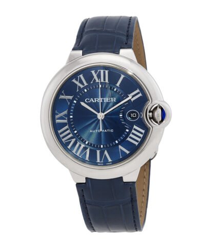 Cartier Ballon Bleu Automatic Blue Dial Men's Watch wsbb0027