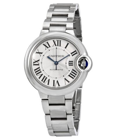 Cartier Ballon Bleu Automatic Silver Dial Ladies Watch WSBB0044