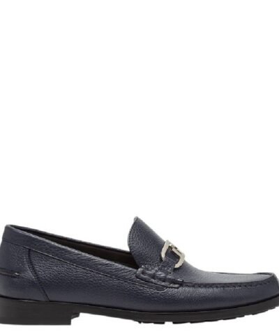 Fendi O’Lock Slip-On Leather Loafers