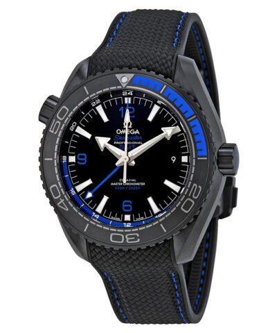 Omega Seamaster Planet Ocean Automatic Batman Bezel Men's Watch 215.92.46.22.01.002