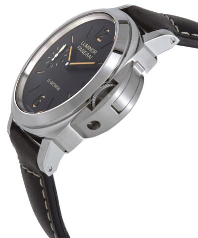Panerai Luminor Base Hand Wind Black Dial Men's Watch PAM00915