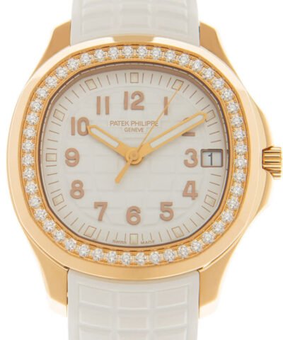 Patek Philippe Aquanaut Luce Automatic Diamond White Dial Ladies Watch 5268-200R