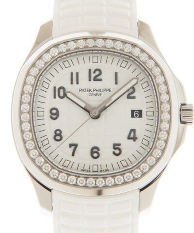 Patek Philippe Aquanaut Luce Quartz Diamond White Dial Ladies Watch 5267-200A-010