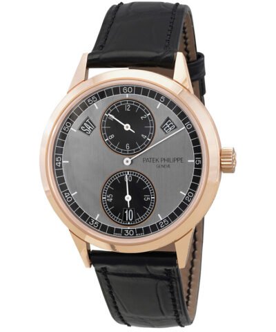 Patek Philippe Complications 18kt Rose Gold Automatic Grey Dial Men's Watch 5235/50R-001