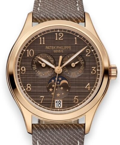 Patek Philippe Complications Automatic Moon Phase Brown Dial Men's Watch 4946R-001