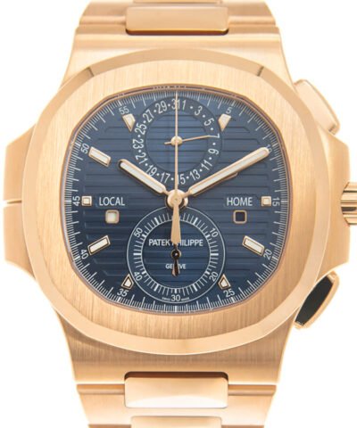 Patek Philippe Nautilus Chronograph Automatic Blue Dial Men's Watch 5990-1R-001