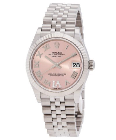 Rolex Datejust 31 Automatic Diamond Pink Dial Ladies Watch 278274PRDJ