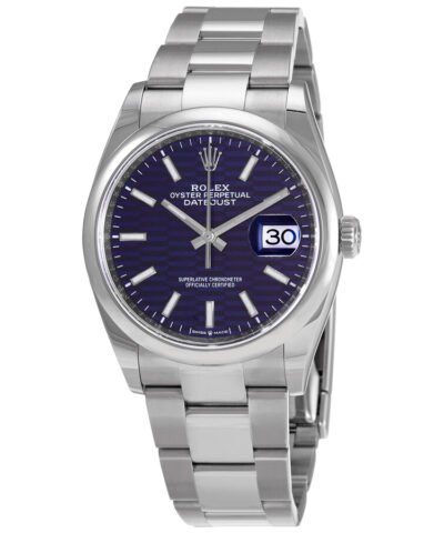 Rolex Datejust 36 Automatic Chronometer Blue Dial Ladies Watch 126200BLFSO