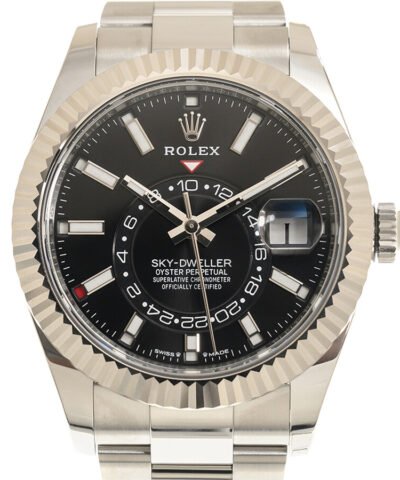 Rolex Sky-Dweller GMT Automatic Chronometer Black Dial Men's Watch 336934-0007