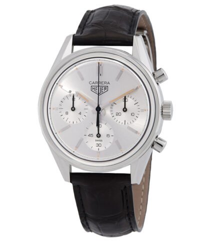 Tag Heuer Carrera 160 Years Anniversary Chronograph Automatic Silver Dial Men's Watch CBK221B.FC6479