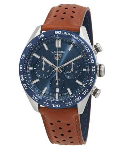 Tag Heuer Carrera Chronograph Automatic Blue Dial Men's Watch CBN2A1A.FC6537