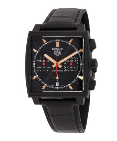 Tag Heuer Monaco Chronograph Automatic Black Dial Men's Watch CBL2180.FC6497