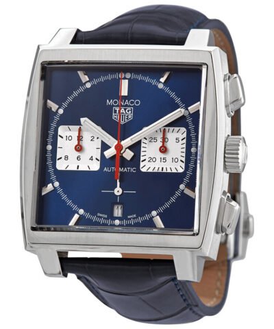 Tag Heuer Monaco Chronograph Automatic Blue Sunray Dial Men's Watch CBL2111.FC6453