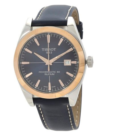 Tissot Gentleman Powermatic 80 Silicium Automatic Chronometer Blue Dial Men's Watch T927.407.46.041.00