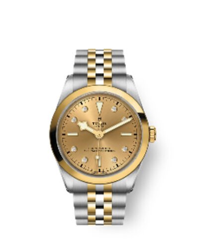 Tudor Black Bay Automatic Diamond Champagne Dial Ladies Watch M79643-0008