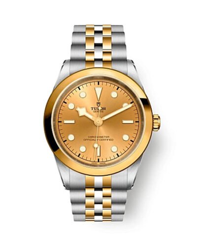 Tudor Black Bay Automatic Diamond Champagne Dial Men's Watch 79683-0005