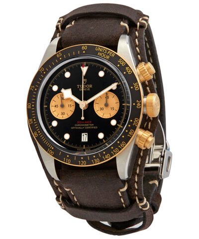 Tudor Black Bay S&G Chronograph Black Dial Men's Watch M79363N-0002
